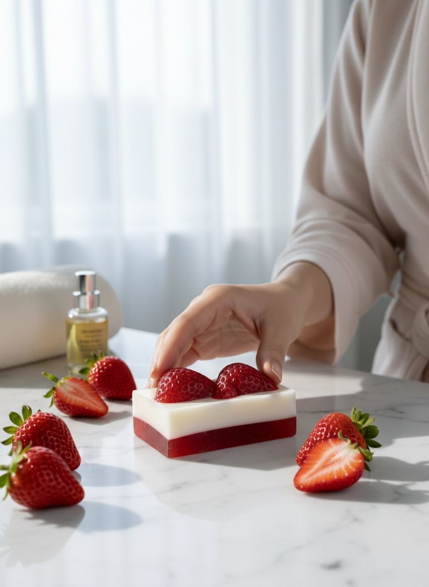 Strawberry Soap